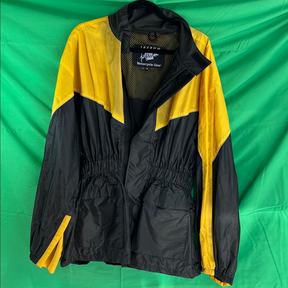 Jafrum motorcycle gear Yellow and Black Motorcycle Jacket